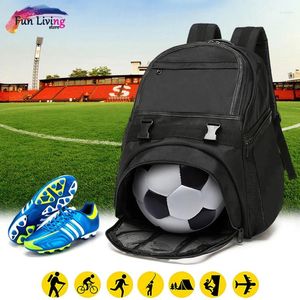 Tagespackungen großer Kapazitätsrucksack Langlebige Trainingsbeutel Fußballbeutel wasserdichtes Basketball -Fitnessstudio RCbag049