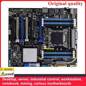 Материнские платы для P9X79 WS LGA 2011 DDR3 ATX Intel X79 Overclocking Desktop Mainboar Sata III USB3.0