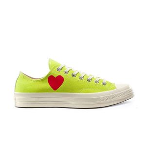 Donne Designer Scarpe Scarpe Red Heart Casual 1970 Scarpe Big Eyes Green Hearts Love With Eye Hearts Shape Materials Calla