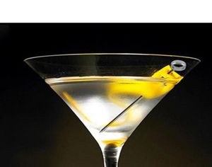 Martini de aço inoxidável escolhe coquetel de barra