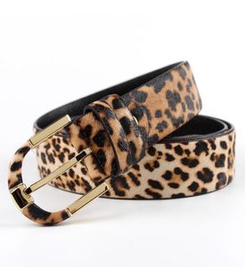 أزياء سيدة أحزمة Leopard Designer حزام جلدي حقيقي للنساء الحزام الفاخر للرجال نساء 74330925700311