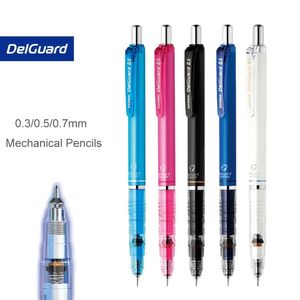 1PCS MA85 Delguard Mechanical Bleistift 0,3 mm 0,5 mm 0,7 mm Zeichnungstest Skizze mit Radiergummi für den Schullieferanten 240419