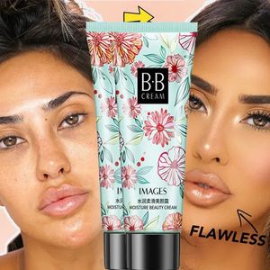 Waterproof Liquid Foundation BB Cream Concealer Whitening Makeup Cosmetic Moisturizing Lighten Hud Tone Face Base 240428