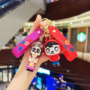 Silicone Skeleton Accessories Keychain Doll Backpack Cute Pendant Keychain Pendant Cartoon Little Doll