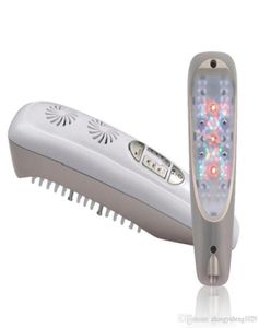 3in1 + LED Light + Micro prąd odrastania włosów elektryczna stymulacja stymulacji włosów Masager Zestaw grzebieniowy dla mężczyzn Women9573580