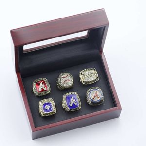 PF56 Band Rings 6 MLB Atlanta Champion Ring Set