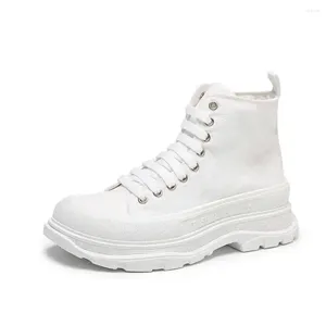 Casual Shoes Plus Size Höj Höjd Kvinnor Boot Boots Flats Fit Sneakers 45 Sport Er Outings Trend Shors Designers