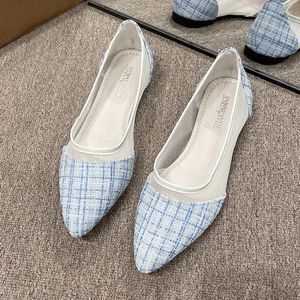 Casual Shoes Microfiber Pointed Toe Flats Spring/Autumn Ladies On Sale 2024 High Quality Slip-On Koncise CONCISE vuxen