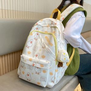 Backpack Fashion Ladies Travel Kawaii Printing Mochila For College Laptop Bag High School Cute Bookbag Waterproof
