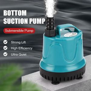 Nedre sugvattenpump Aquarium 220V-240V nedsänkbar pump för vattencykel och pumpning av fiskbehållaren 240424