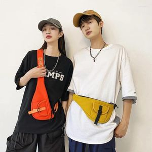 Bolsas de cintura 2024 Hip Hop Techwear Bag Crossbody Bag ao ar livre Sport Sport Fanny Pack Men Mulheres de rua Casual Telefone