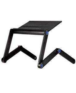 Aluminum Notebook Folding Computer Desk Bed Computer Desk With Mouse Pad Adjustable Laptop Table Computer Stand Tables9232903