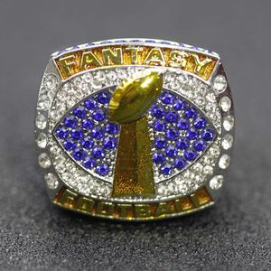 Bandringe 2022 Dream Football Champion Ring Side MVP Design M0ml