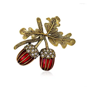 Brooches Vintage Pine Cones Simple Ladies Suit Accessories Pins Jewelry Gifts For Women Unisex