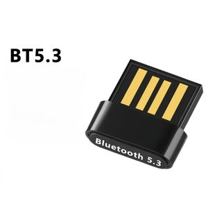 USB Bluetooth 5.3 5.0アダプターレシーバーBT5.3 PC用ドングルワイヤレスマウスBluetoothイヤホンヘッドセットスピーカーラップトップコンピューター