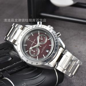 Watch watches AAA 2024WIS Hot selling Mens 5-pin Stainless Steel Quartz Watch