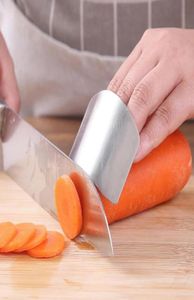 Fast Stainless Steel Knife Finger Hand Guard Finger Protector For Cutting Slice Safe Slice Cooking Finger Protection Tools DD9467034