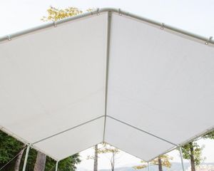 Carport Versatile Shelter 3x6 Car Shade Shed Summer Canopy with 6 Foot Tubes White Bicycle Awning High Quality Waterproof Tent3953612