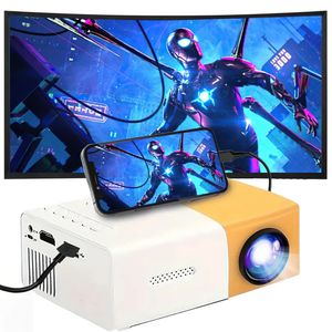 YG300 Smart Projector Led HD 4K Projetor 800 Lumen Auto Focus Wi -Fi Bluetooth Home Theatre Cinema Cinema Outdoor Portable Video 240419