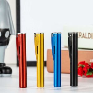 Custom Cigarette Metal Small Usb Lighter Finger Windproof Blowing Induction Rechargeable Lighter