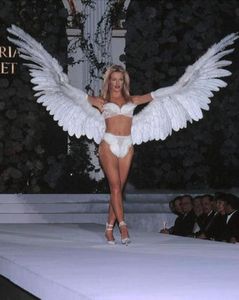 Custom Unique high quality white large size Angel Devil Feather Wings stage performance COSPLAY props EMS 6933125