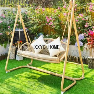 Campmöbel Nordic Style Swing Stuhl Outdoor Kinder Kinder Garten Erwachsener Hinterhof Balancoire Exterieur de Jardin Patio