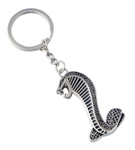 الإبداع المعدني COBRA Snake Emblem Badge Keychain Key Ring Car keyring INDIORISTORIES 2461672