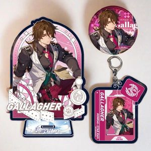 Tornari Gallagher Anime Keychain Honkai Star Rail Men Chain per donne Fashi