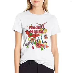 Frauen Polos Modest Mouse Mix Band Laku T-Shirt süße Tops lustige Modesfrau Bluse 2024