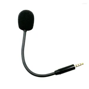 Microphones Replacement Microphone 3.5mm Gold Plate External For Game Headset PC 95AF
