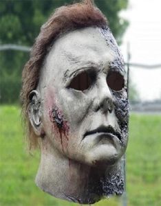 Party -Masken Halloween Michael Myers Mask Cosplay Film Macmeyer Horror Latex Mask Dressing Requisiten 2210215430262