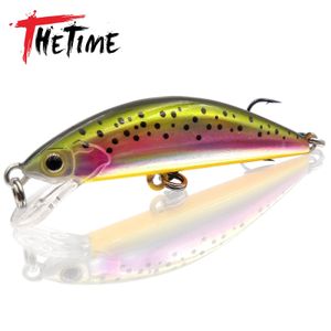 thetime sweet55 sinking minnow釣りルアー55mm45gジャークベイト人工プラスチックぐらつきハードベイトマスベース240430のためのペスカ