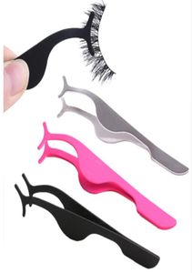 Falsche Wimpernfähigkeiten Fake Eye Lash Applicator Eyelash Extension Hurler Nipper Auxiliary Clip Clamp Make -up -Pinzette Tools8747252