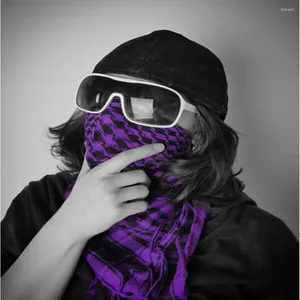 Szaliki zapobieganie piasek na zewnątrz maska ​​twarzowa maska ​​wiatroodporna decerchief Mężczyźni tłumik kobiety szalik arabski szal