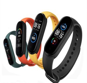 2020 Xiaomi Mi Band 5スマートブレスレット4カラーアモールスクリーンMiband 5フィットネストラッカースポーツ防水スマートバンドBluetooth 501985300