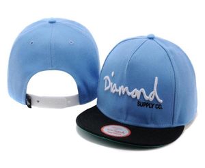 Yüksek kaliteli ayarlanabilir elmas tedariki co snapbacks snapback kapaklar şapka beyzbol şapkaları kapak hateri elmas snapback ca2410162