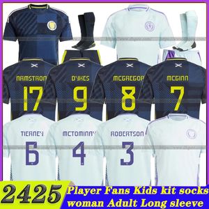 McGregor Football Shirt 150 -årsjubileum Soccer Jerseys Blue Special Edition Tierney Dykes Adams Football Shirt 2024 2025 Christie Hanson Kids Kit