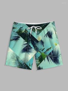 Herren -Shorts Seaside Resort Pool Aktivitäten Strand Hawaiianer Sommer