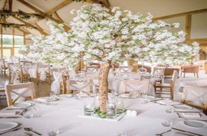 Neue künstliche Kirschblumen -Baumsimulation gefälschter Pfirsich wünschen Bäume für Wohnkultur und Hochzeitsmittelstücke Dekorationen3960548