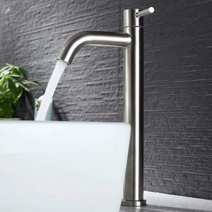 Bathroom Sink Faucets TianviewToilet faucet higher education short-footed faucet 304 stainless steel washbasin single cold bathroom basin