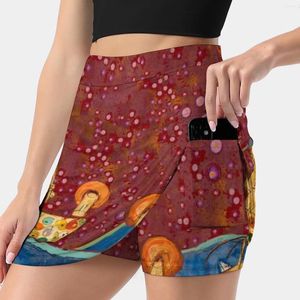 Skirts Mystery Of Water And A Star Women's Skirt Aesthetic Fashion Short