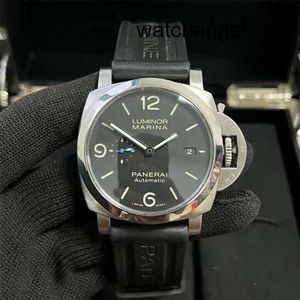 Дизайнерские запястья Watch Panerai Luminor Series Swiss Watch Luxury Luxury Man Calendar Calendar Luminous Diving Sports Watch PAM01312 Черный диск Диаметр 44 мм