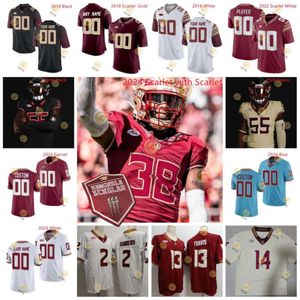 Jaylin Lucas 4DJ Uiagalelei Kam Davis FloridaState Football jersey 0 Ja'Khi Douglas 11 Patrick Payton Hykeem Williams Custom Stitched FSU jerseys