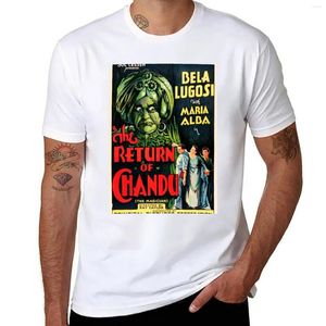 Tanques masculinos no topo do retorno do filme de fantasia de Chandu, 1934, estrelado por Bela Lugosi Retro Poster T-shirt