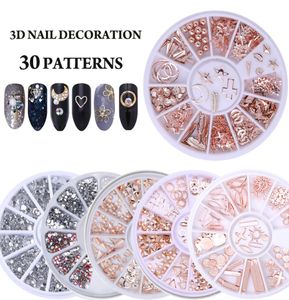 Pietre art per nail art rotonda custodia rotana perle irregolari manicure per decorazioni per le unghie Cristalli di ruote per le prime gocce 2168320