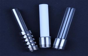 Sigara Aksesuarları 510 Yedek İplik ucu 10mm/14mm/18mm Titanyum Seramik Kuvars Çivi Koleksiyoncu Kit Konsantresi DAB Straw4474547