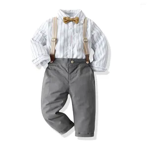 Set di abbigliamento per bambini in caduta in costume set festivo 1-6 anni abiti formali per bambini vestiti per ragazzi estivi