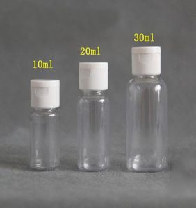 100PCS 5102030 ml Travel Portable Empty Plastic Flip Cap Bottle Cosmetic Shampoo Lotion Liquid Sample Bottle Dispenser Vials T25113657