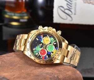 Watch zegarki AAA 2024 Męskie 6-pinowe zegarek ze stali nierdzewnej