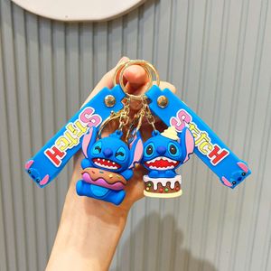 Cartoon Big Ear Monster Doll Coolbeb Книжная сумка маленькая подвеска силиконовая пара ключ -вагона Ключе